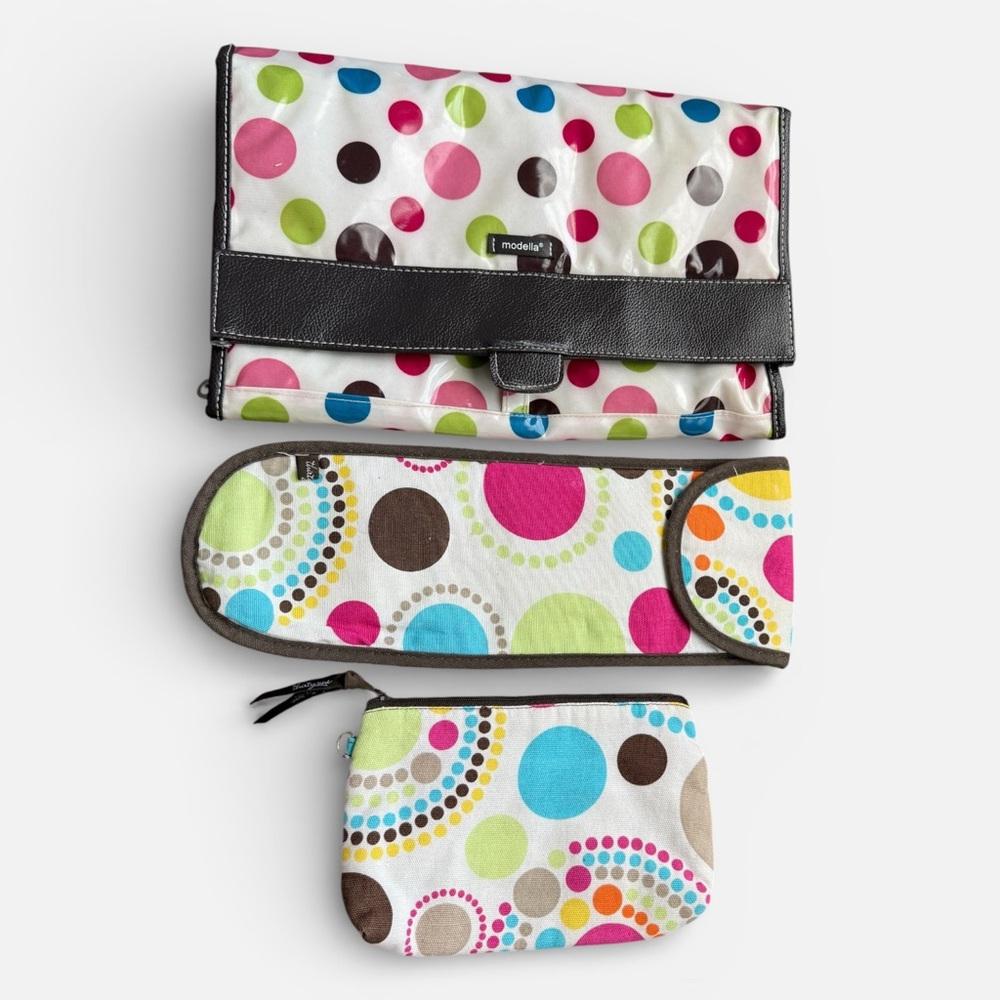 Polka Dot Makeup Bags